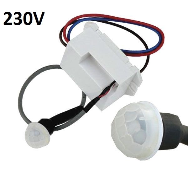 Pohybová čidla a senzory pro LED